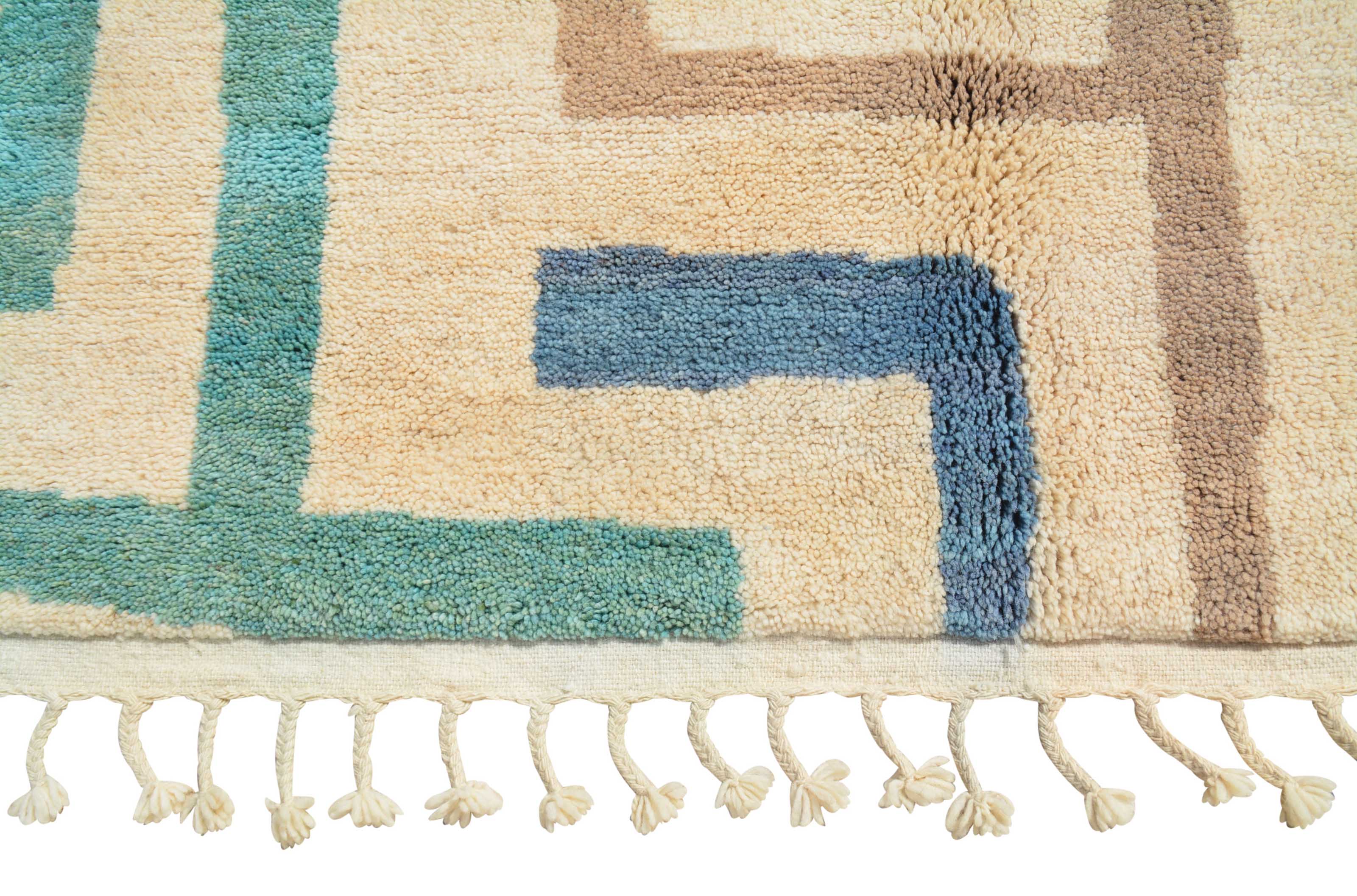 Falling Color | Bold Modern Moroccan Area Rug | Illuminate Collective