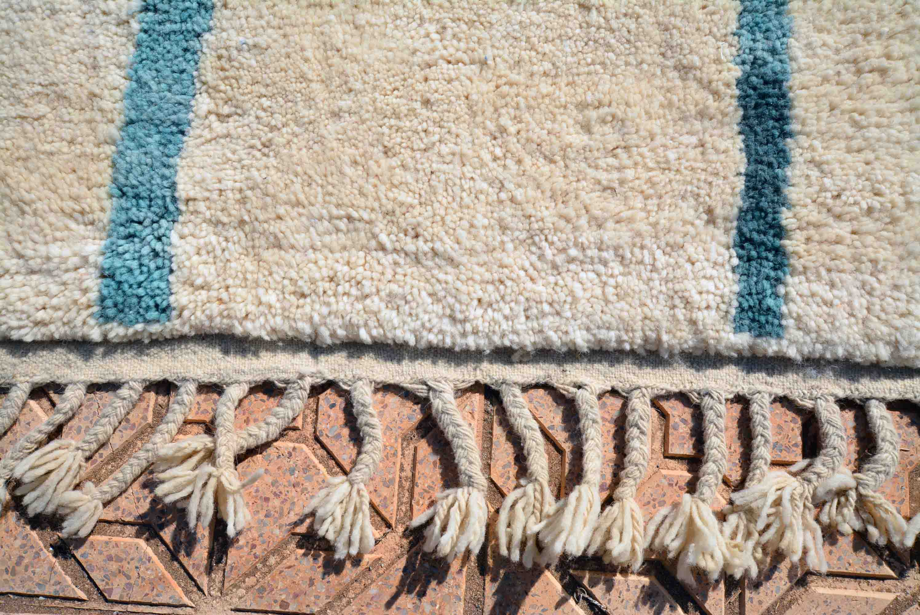 Farida - Handmade Moroccan Wool Rug by Illuminate Collective