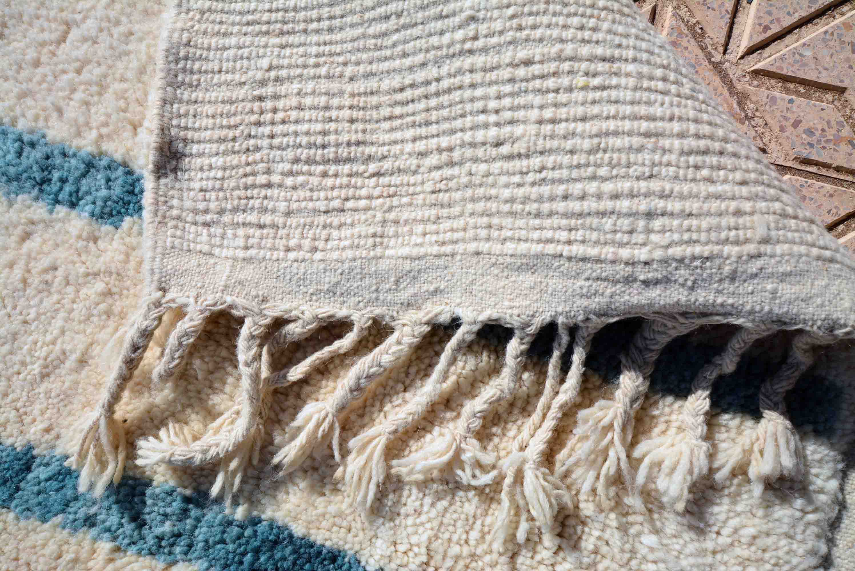 Farida - Handmade Moroccan Wool Rug by Illuminate Collective