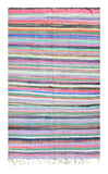 Flat-Out Fabulous Vintage Flat Stripe Rug - Add a touch of retro style to your home