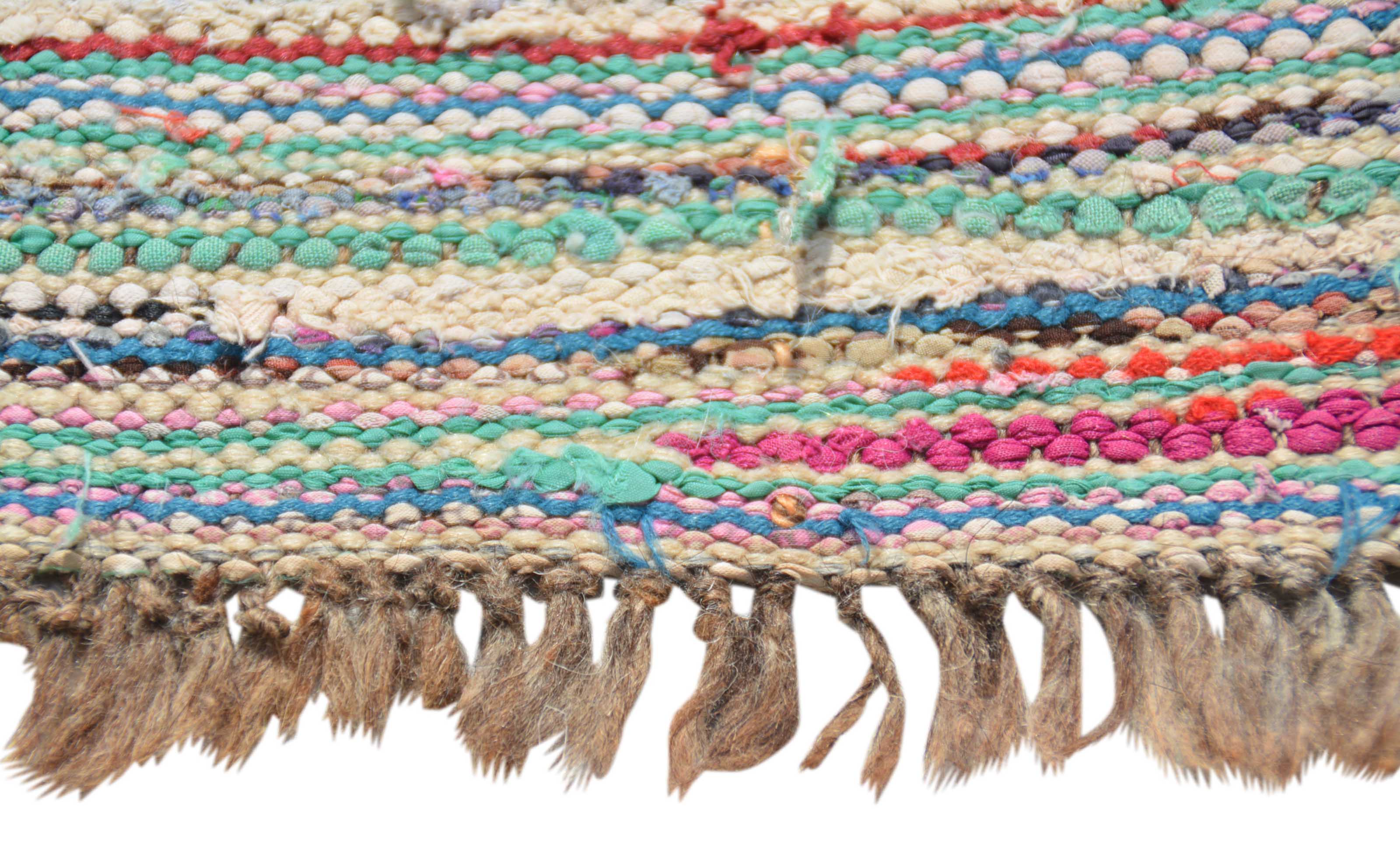 Flatweave lines Handmade Rug