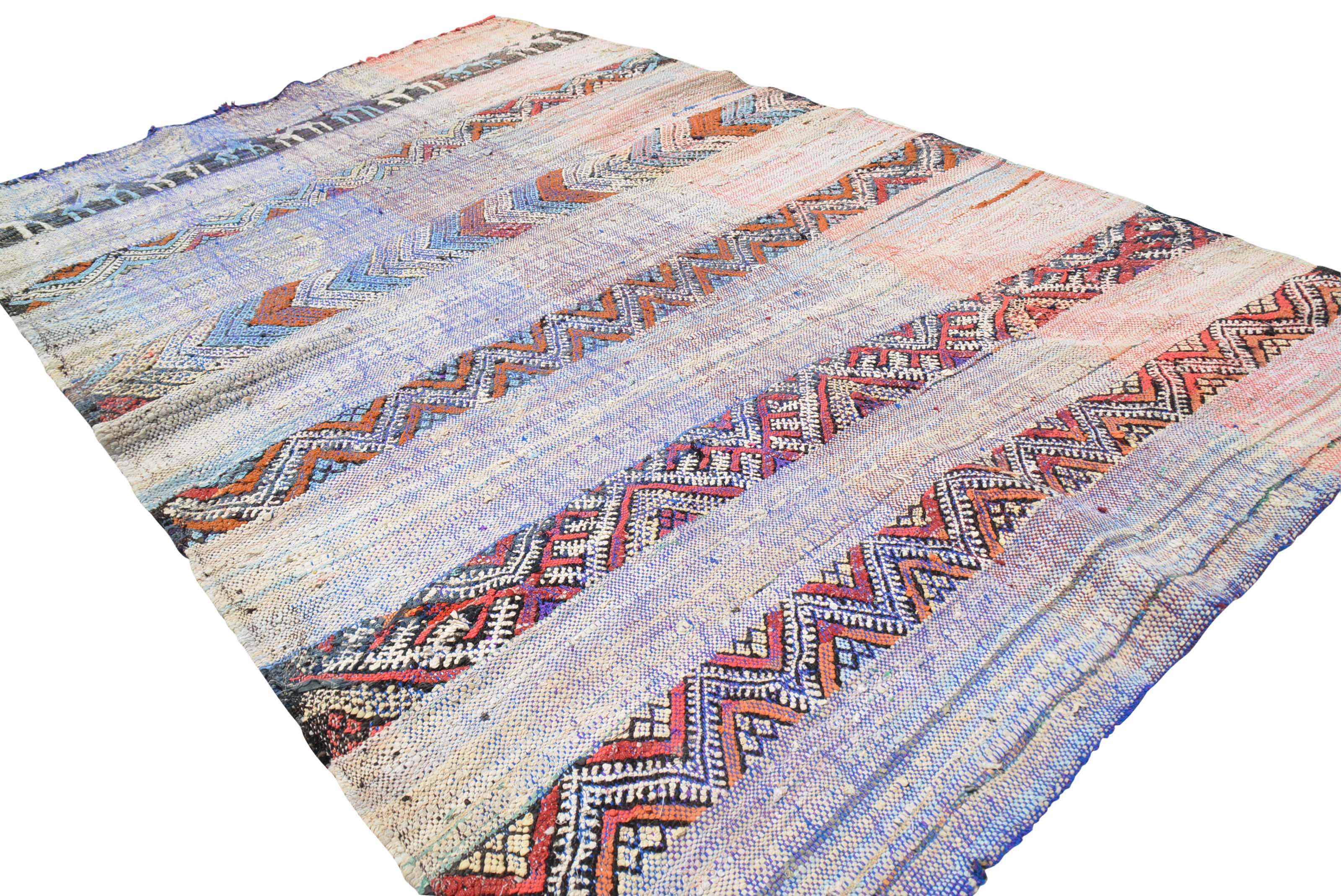 Flatweave Vintage Moroccan Rug