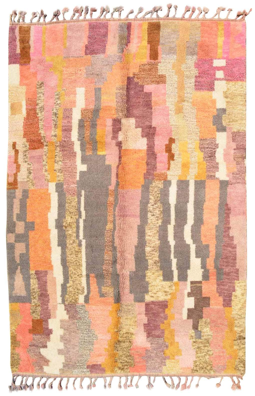 Golden Mirage - Handmade Moroccan Rug - Illuminate Collective