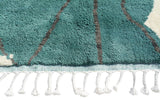 Green And White Rugs | Green Moroccan Rugs