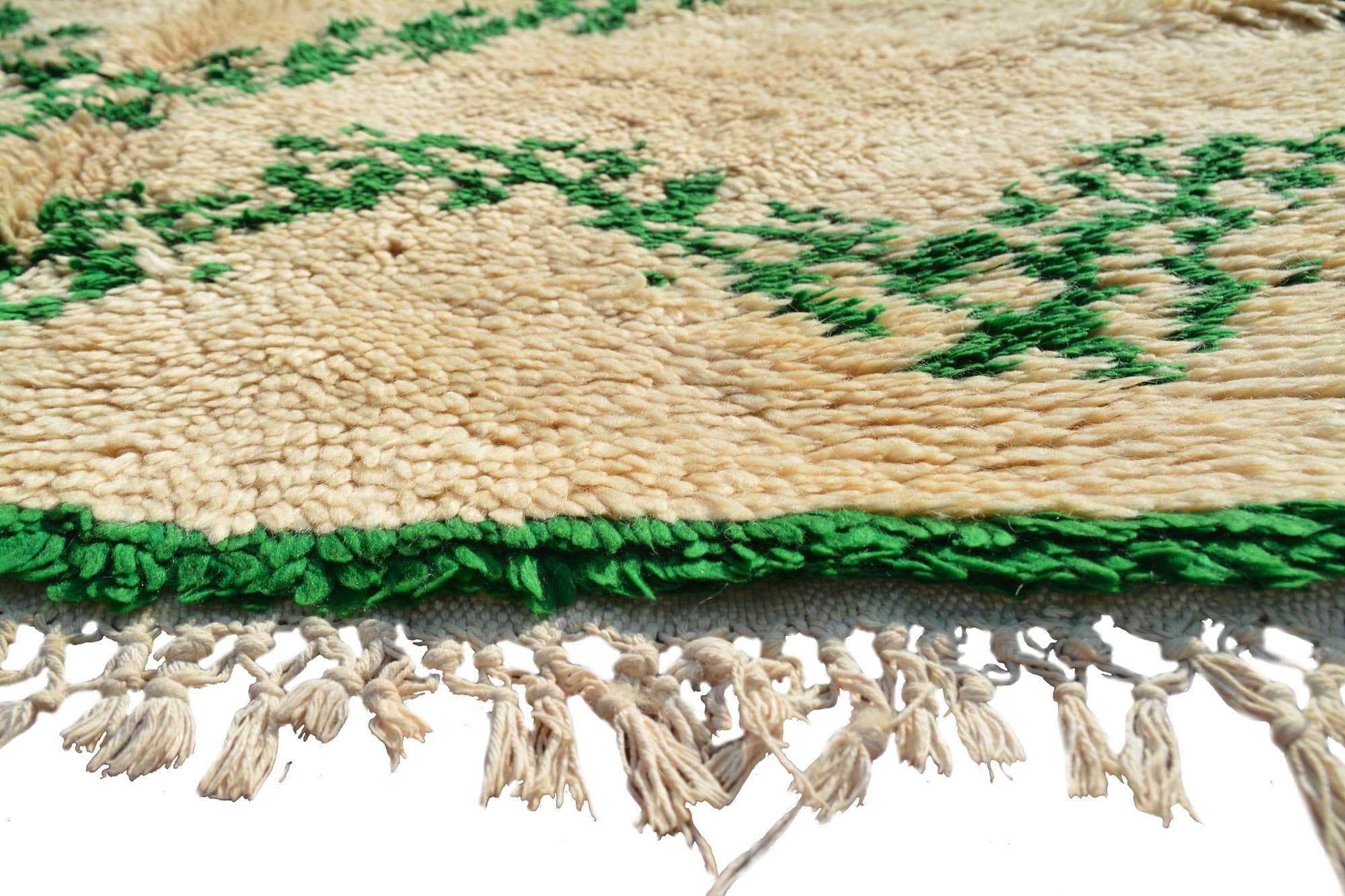 Green Moroccan Rugs Vintage Moroccan Rug | Illuminate Collective
