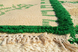 Green Moroccan Rugs Vintage Moroccan Rug | Illuminate Collective