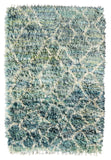 Green Shag Style Handmade Moroccan Rug | Rugs For Livingroom 