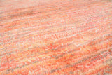 Handmade Moroccan Blend Rug with Strips 