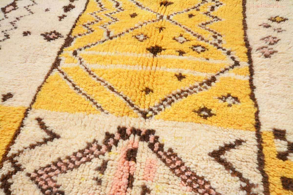Handmade Moroccan Wool Rug - Golden Hour - Illuminate Collective