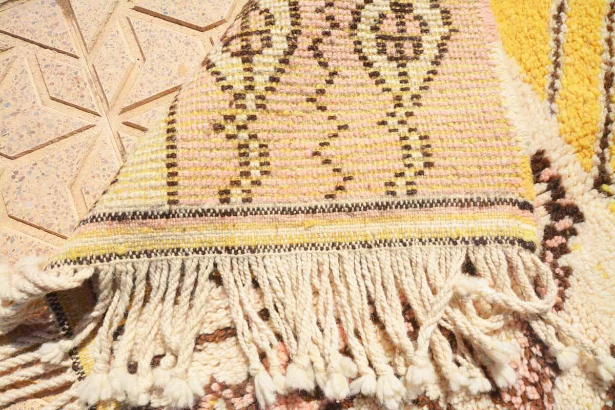 Handmade Moroccan Wool Rug - Golden Hour - Illuminate Collective