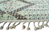 Gray And Green Moroccan Rugs