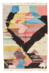 Illuminate Collective handmade Moroccan Rug 2005 - 6'8" x 9'4" - 2.03m x 2.85m