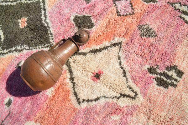 Illuminate Collective handmade Moroccan Rug Daybreak - 5'4 x 7'6 - 1.62 m x 2.28 m