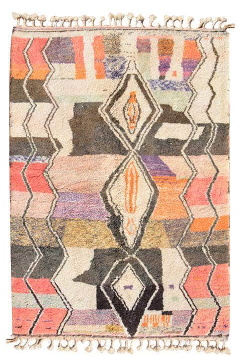 gray moroccan rug