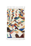 Illuminate Collective  handmade Moroccan Rug Enclosed - 2'11 x 5'1 - 0.90m x 1.55m