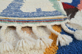 Illuminate Collective  handmade Moroccan Rug Enclosed - 2'11 x 5'1 - 0.90m x 1.55m