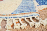 Illuminate Collective  handmade Moroccan Rug From Here - 4'1 x 6'1 - 1.25m x 1.85m