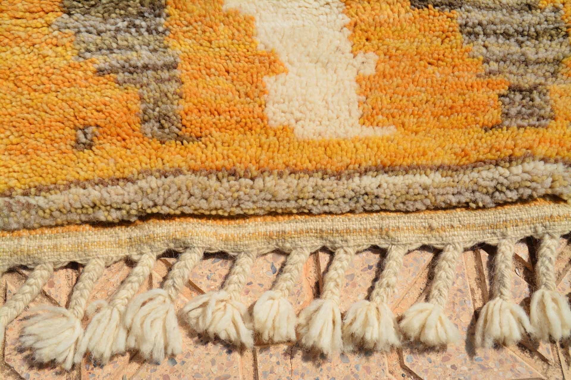 Yellow Moroccan Rug