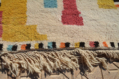 Yellow Moroccan Rug 