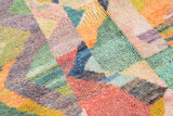 Illuminate Collective handmade Moroccan Rug Life Of The Party  - 5'2 x 7'2 - 1.57m x 2.18m