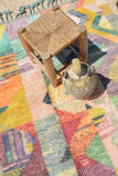 Illuminate Collective handmade Moroccan Rug Life Of The Party  - 5'2 x 7'2 - 1.57m x 2.18m