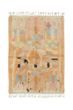 Illuminate Collective  handmade Moroccan Rug New Haze - 5'1 x 7'1 - 1.55m x 2.15