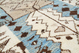 Illuminate Collective handmade Moroccan Rug Seaside - 4' x 5'10 - 1.21m x 1.78m