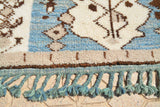 Illuminate Collective handmade Moroccan Rug Seaside - 4' x 5'10 - 1.21m x 1.78m