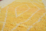 Illuminate Collective  handmade Moroccan Rug Shanghai Sun - 2.8' x 8' - 0.8m x 2.45m