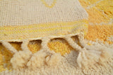 Illuminate Collective  handmade Moroccan Rug Shanghai Sun - 2.8' x 8' - 0.8m x 2.45m