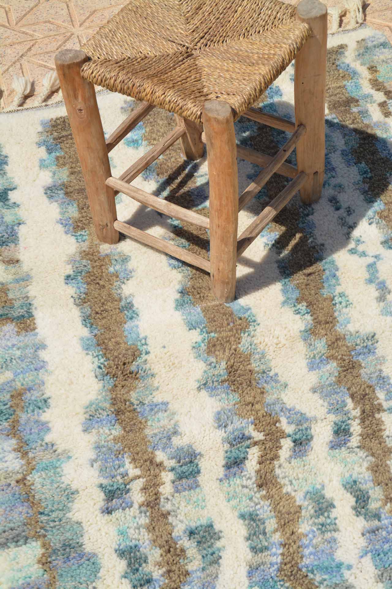 Illuminate Collective handmade Moroccan Rug Strength - 3'2 x 5' - .96m x 1.52m