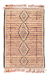 pink and orange rug