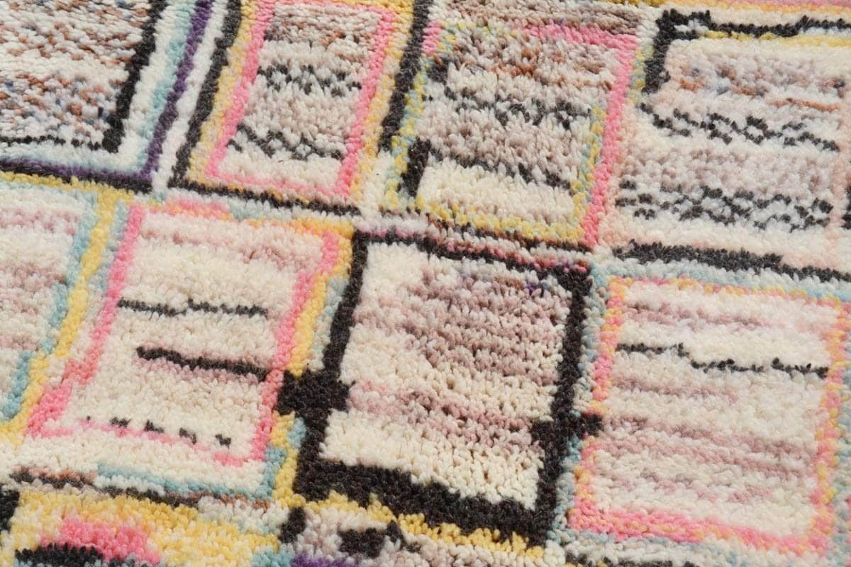 blue and brown rugs