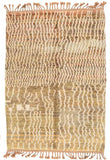 Brown Moroccan rug