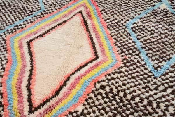 Illuminate Collective handmade Moroccan Rug Trusting Color - 5'6" x 7'6" - 1.68m x 2.29m