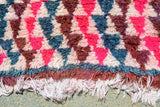 pink vintage rug  