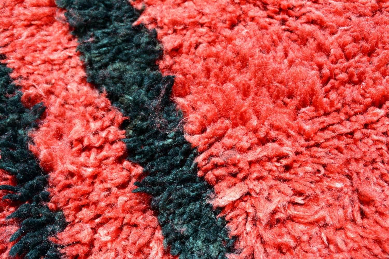   red and black rugs
