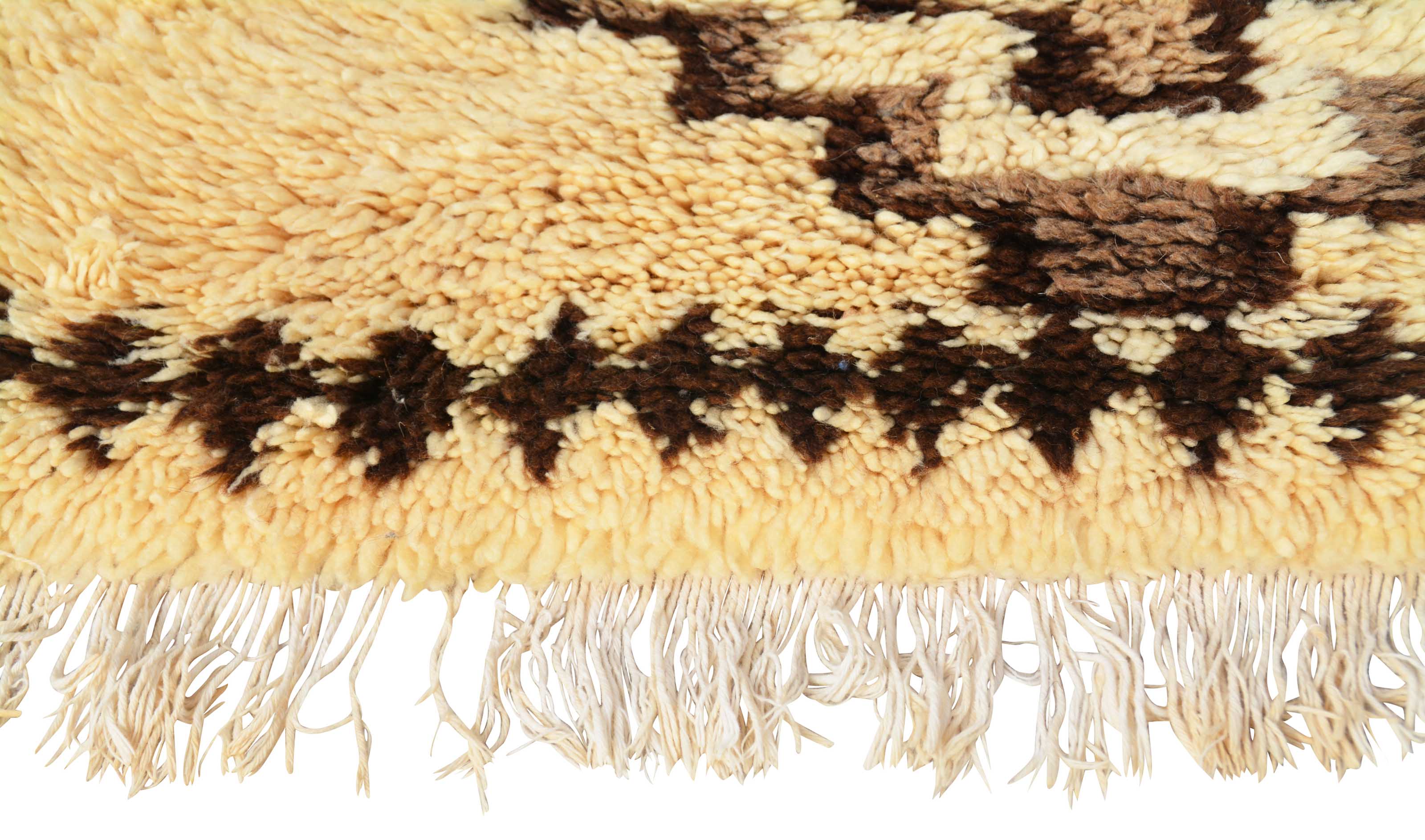 Luxury Rugs for Living Room | Vintage Braided Rugs Moroccan Rug Small Size | Illuminate Collective