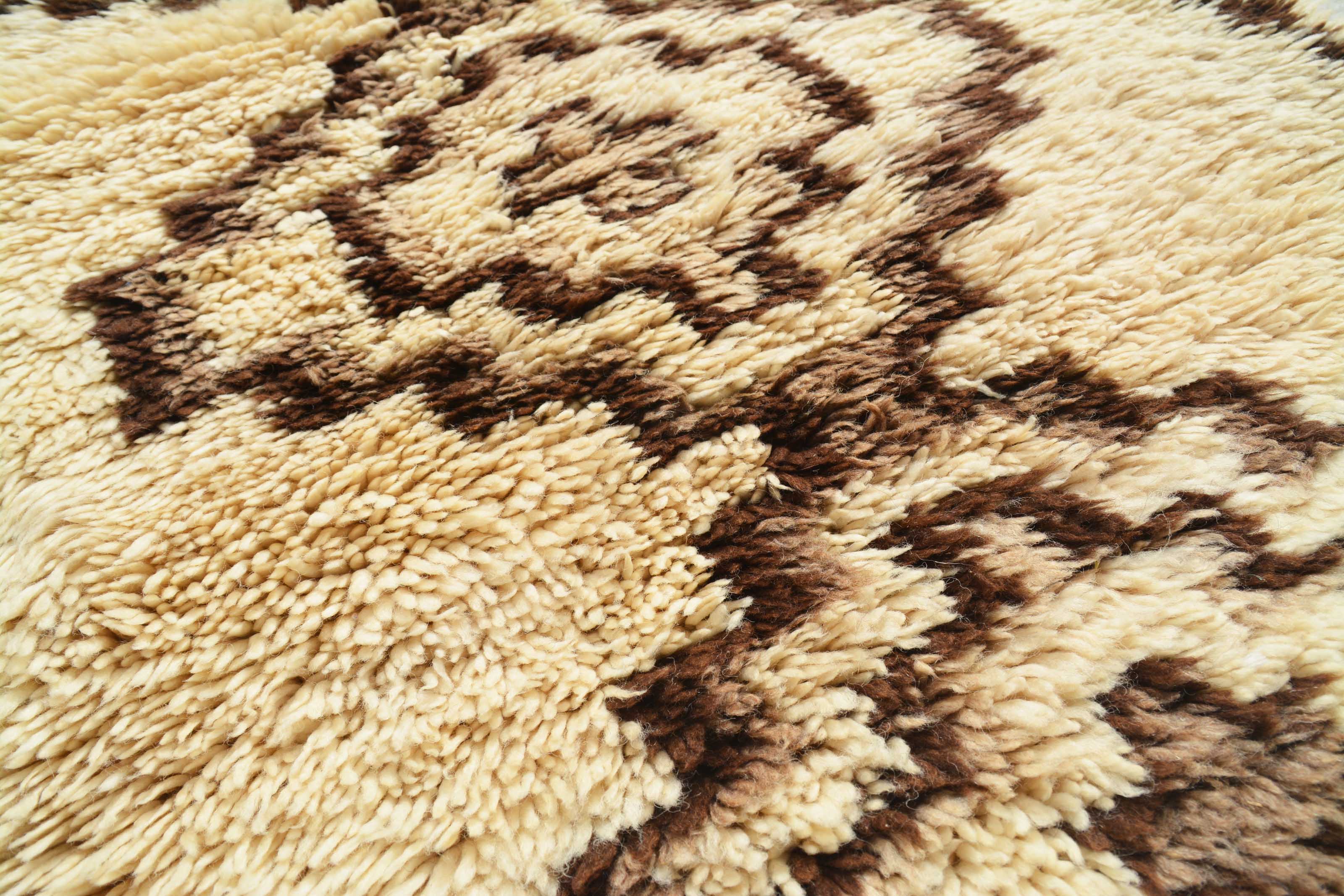 Luxury Rugs for Living Room | Vintage Braided Rugs Moroccan Rug Small Size | Illuminate Collective