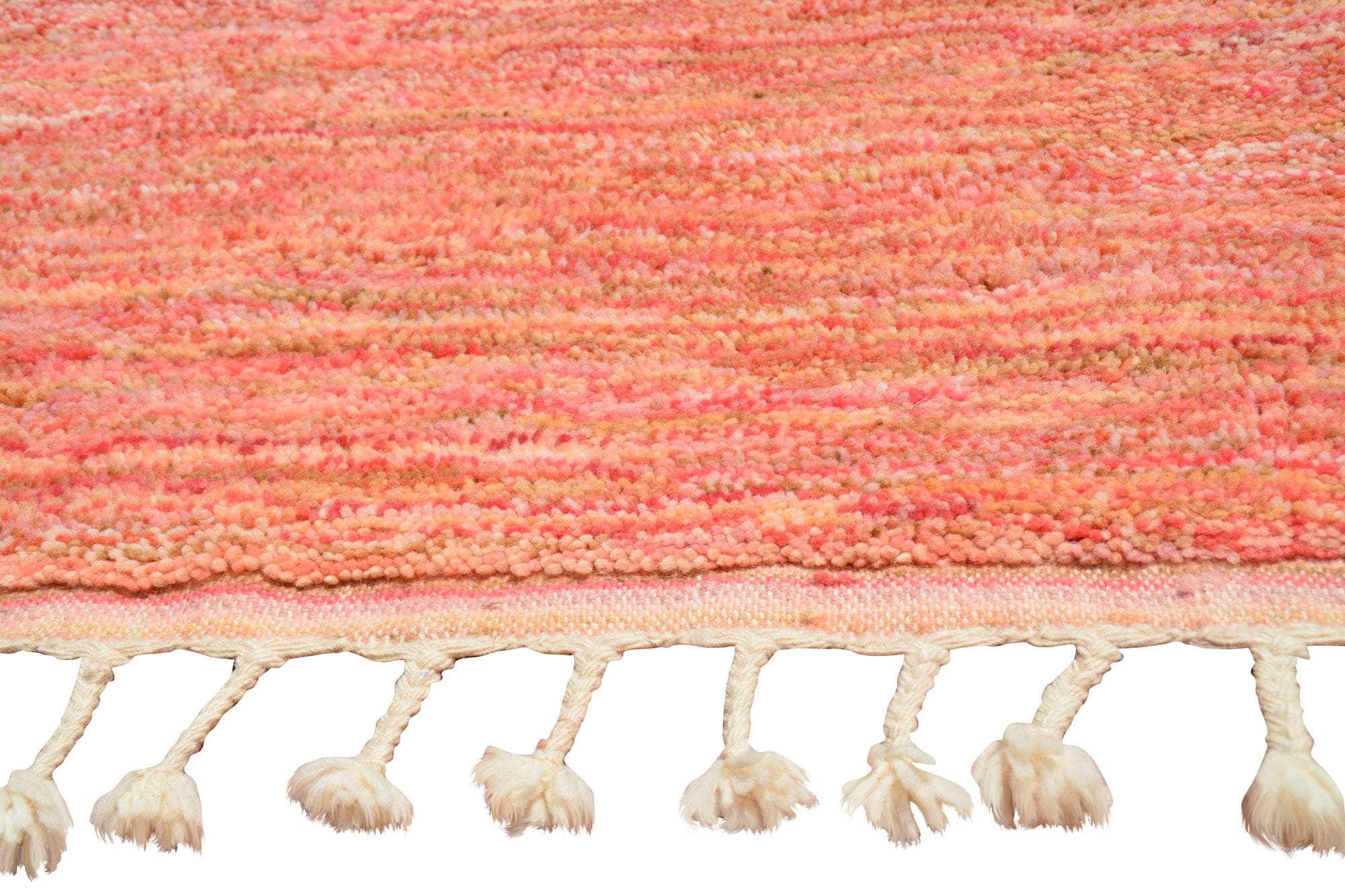 Mixed Pink Handmade Moroccan Rug