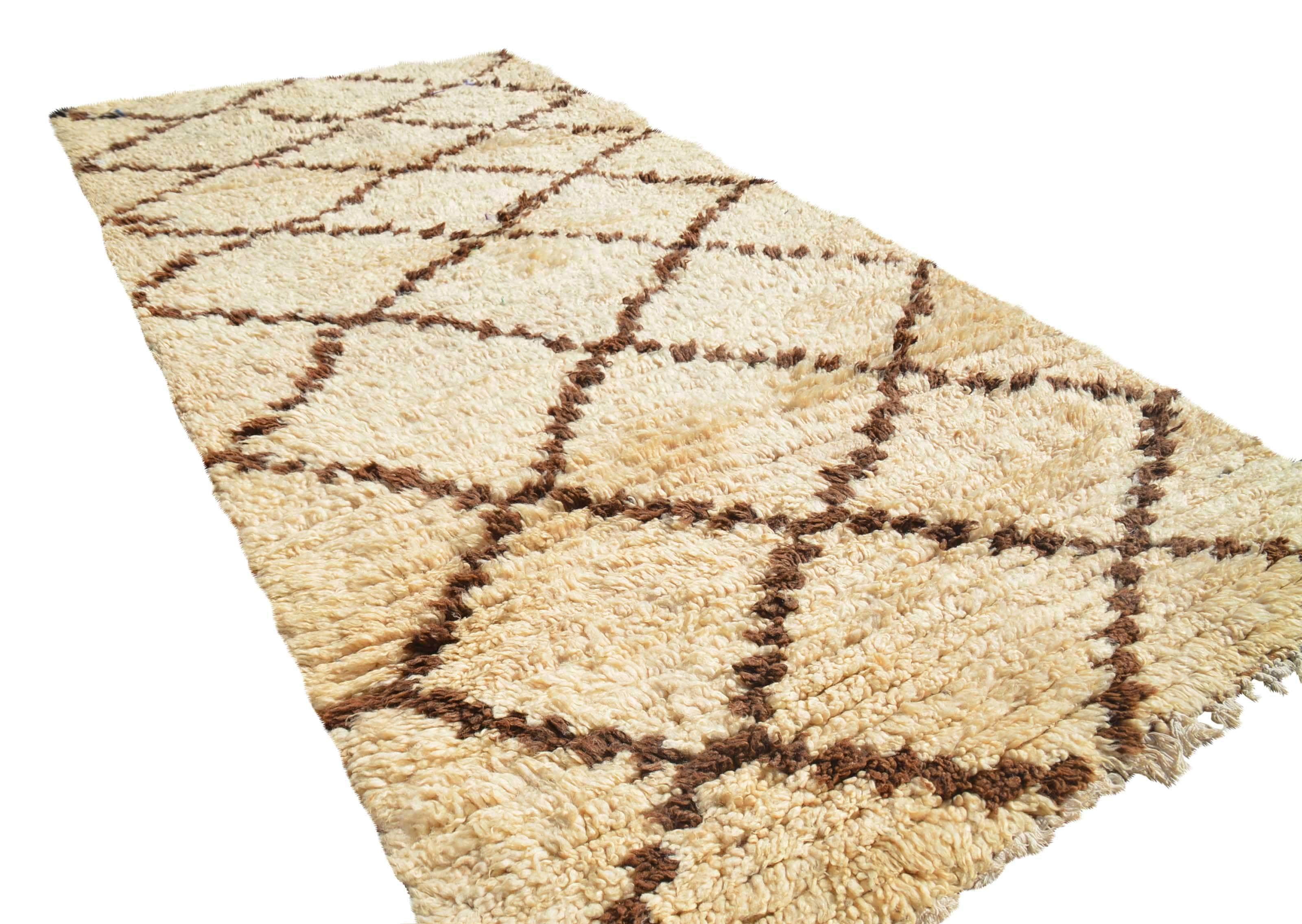 Modern Moroccan Designer Area Rugs | Vintage Moroccan Rug | Illuminate Collective