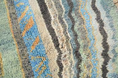 Modern Moroccan Rugs I Blue Moroccan Rug