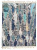 Modern Pattern Rugs | Blue Crush Rug 