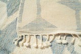 Moroccan Rug Blue Azilal Bliss Handmade Rug - Add Elegance to Your Home Illuminate Collective