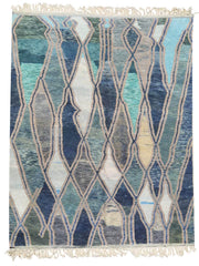 Moroccan Rug Blue Crush - New Carpet Moroccan Rug - Illuminate Collective Illuminate Collective