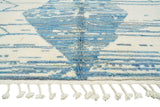 Moroccan Rug Blue Diamond Handmade Rug Illuminate Collective