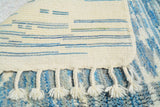 Moroccan Rug Blue Diamond Handmade Rug Illuminate Collective