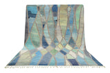 Moroccan Rug Blue Dotted Delight Handmade Rug - Add Charm and Elegance to Your Home Illuminate Collective