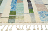Moroccan Rug Blue Green Azilal Rug Illuminate Collective