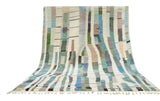 Moroccan Rug Blue Green Azilal Rug Illuminate Collective